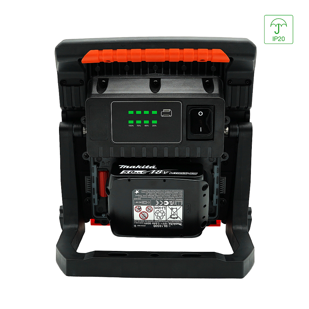 RoBust LED Portable 18V Batt. 40W 6500K